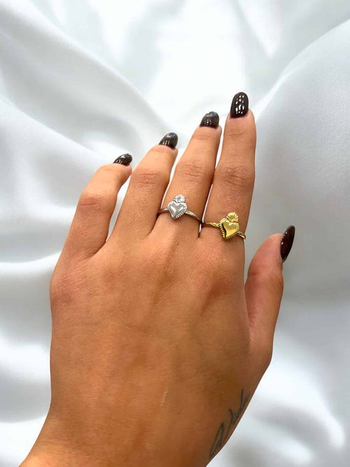 Anello cuore sacro image 0