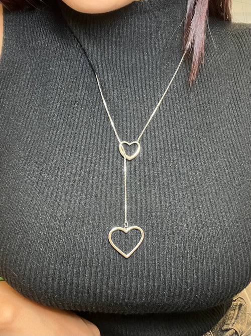 Collana Doppio cuore