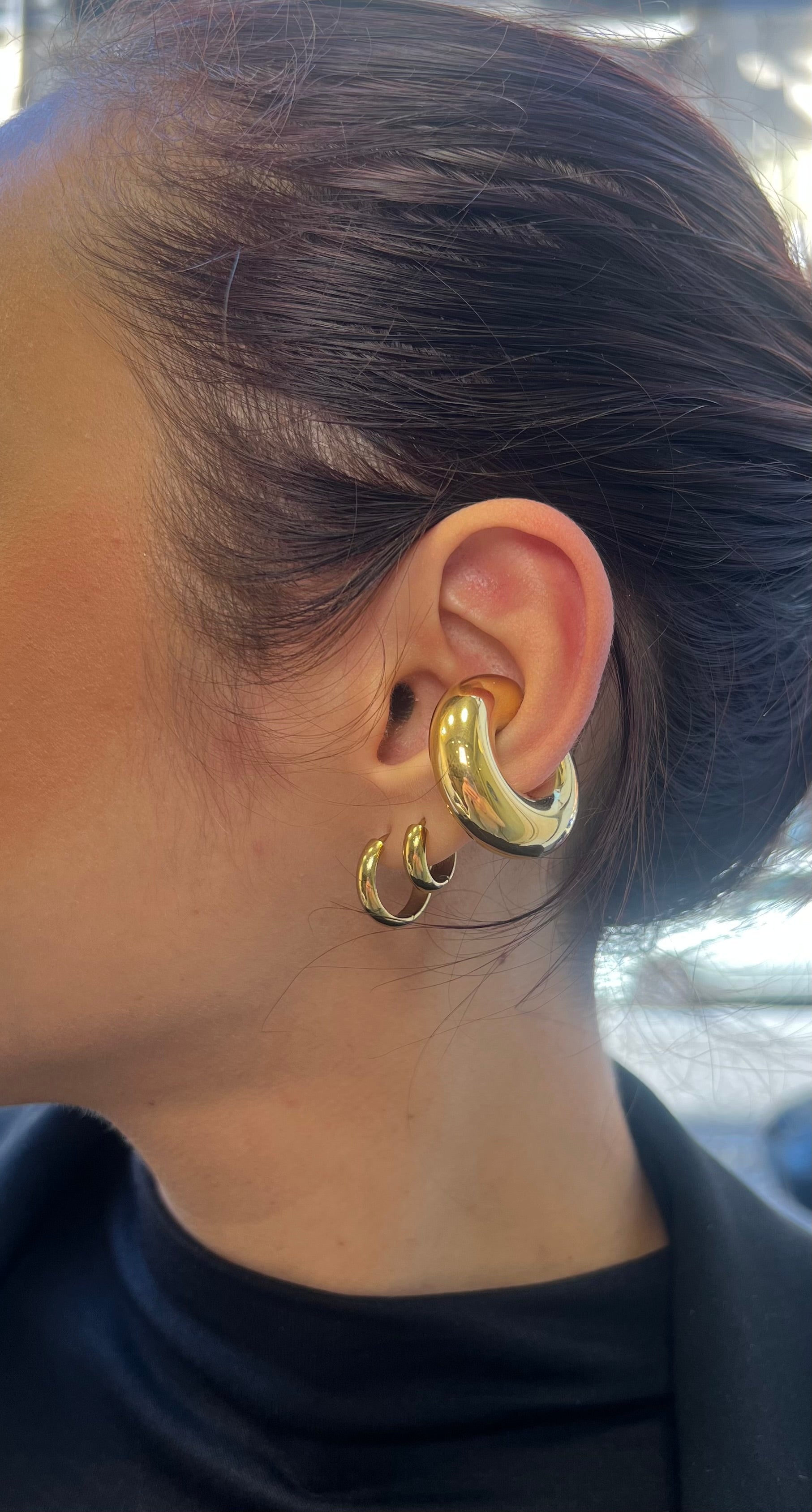 Ear cuff Liscio Big
