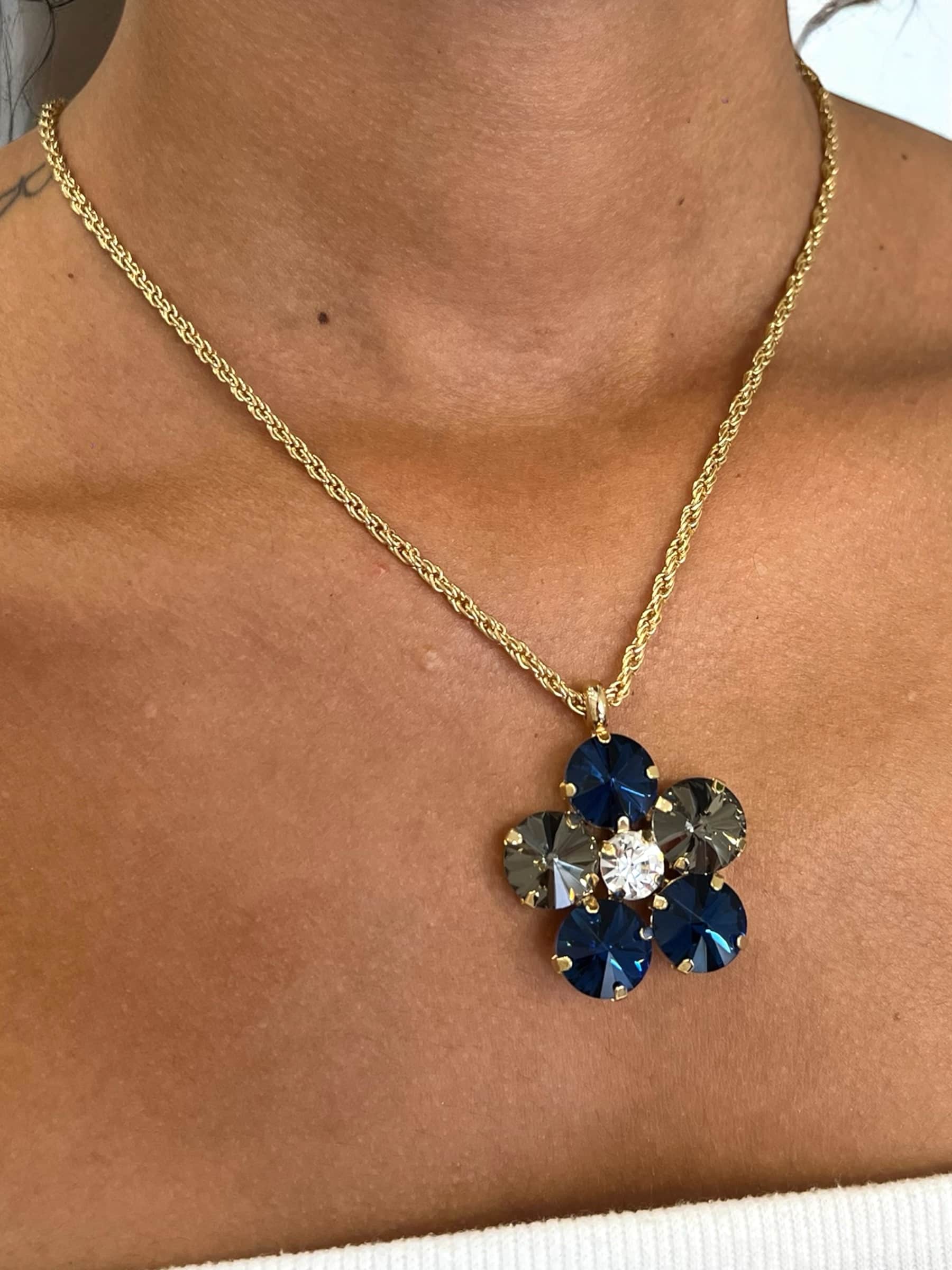 Collana Flower Crystal image 0